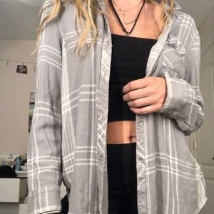 Casual basic grey Calvin Klein flannel!